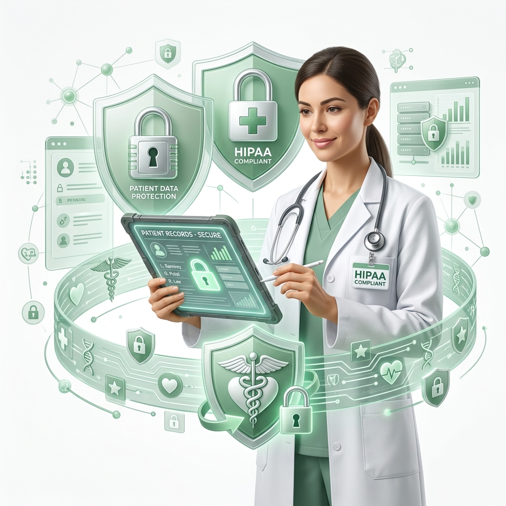 HIPAA Compliance Illustration
